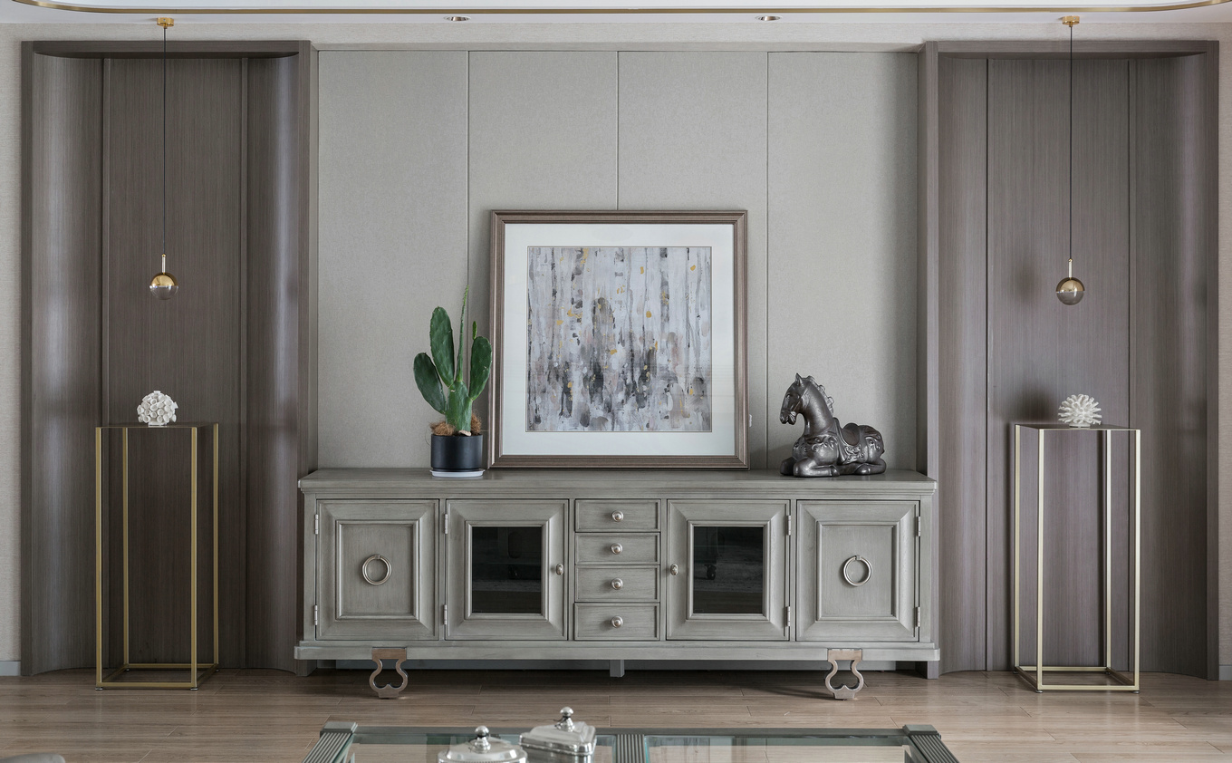 美式輕奢風(fēng)格家裝設(shè)計室內(nèi)裝修效果圖-餐邊柜 美式輕奢風(fēng)格家裝設(shè)計室內(nèi)裝修效果圖-餐邊柜