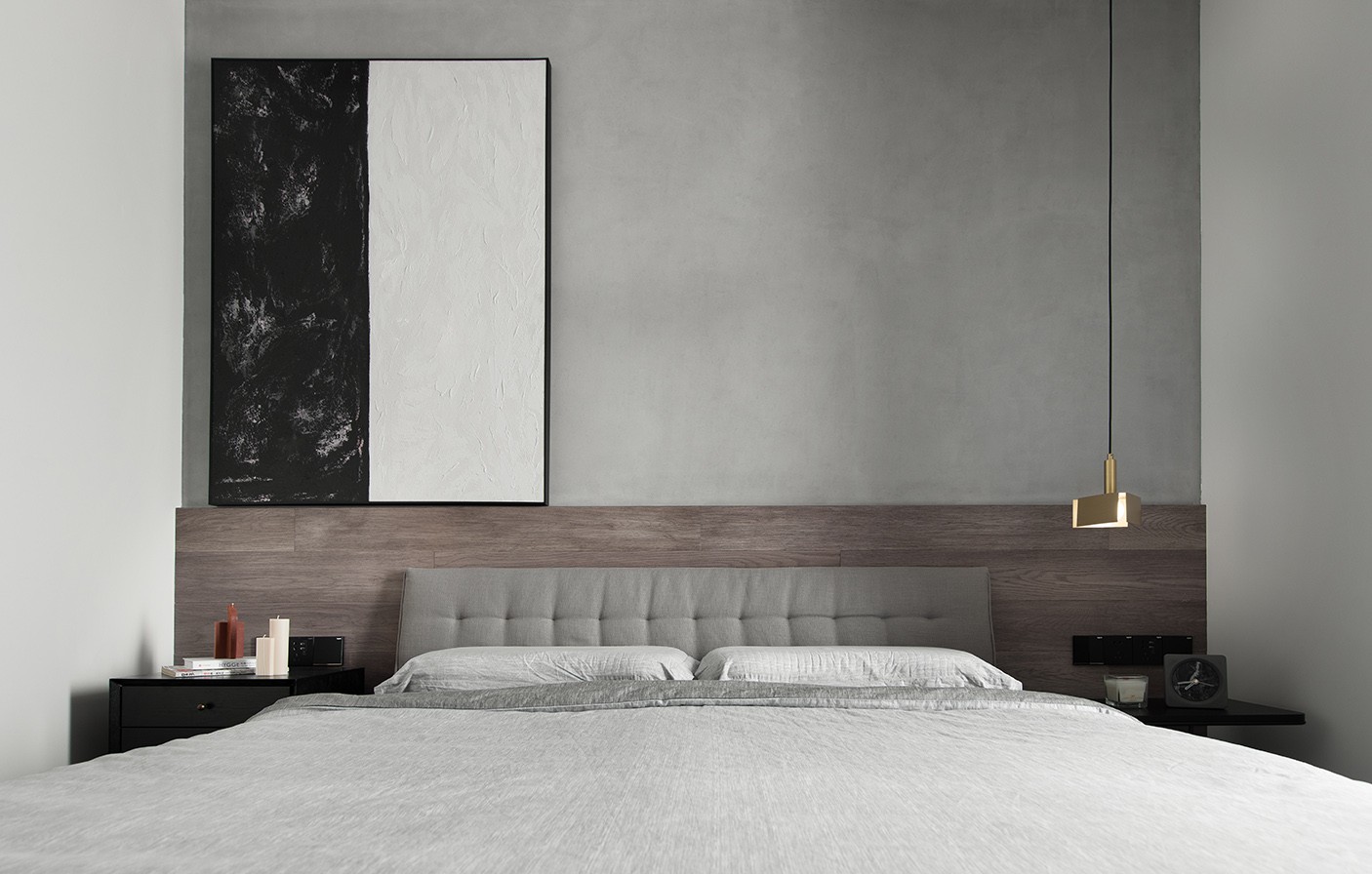 裝修案例現(xiàn)代簡約風(fēng)格室內(nèi)裝修效果圖-主臥 裝修案例現(xiàn)代簡約風(fēng)格室內(nèi)裝修效果圖-主臥