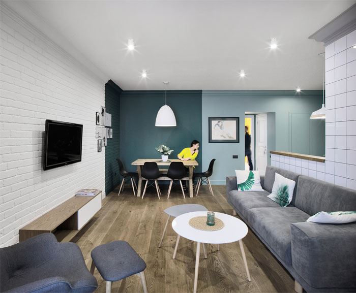 廣州市海倫春天歐式風(fēng)格二居室裝修案例