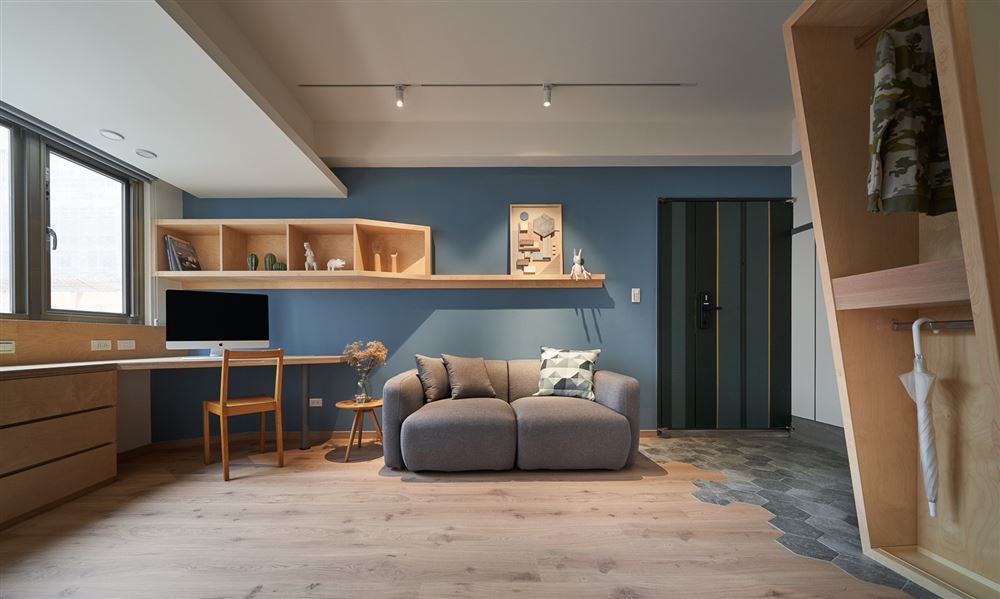 廣州市御華園現(xiàn)代簡約風格三居室裝修案例