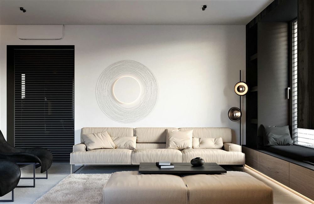 佛山市方直&middot;瓏湖灣北歐風(fēng)格三居室裝修案例