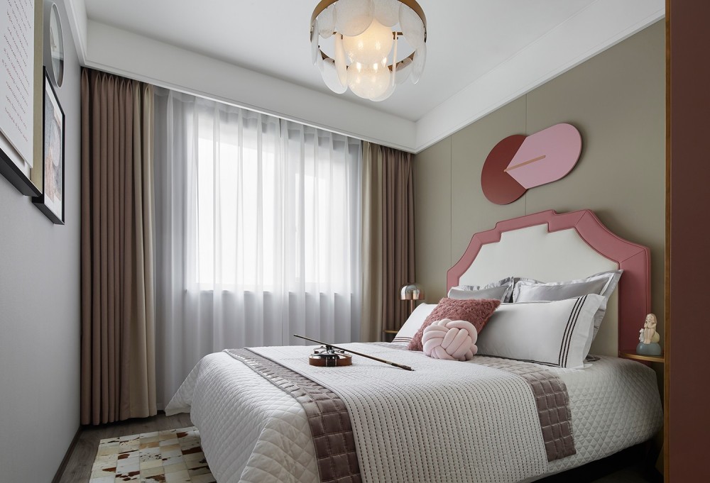 港式現(xiàn)代風(fēng)格室內(nèi)家裝案例效果圖-次臥 港式現(xiàn)代風(fēng)格室內(nèi)家裝案例效果圖-次臥