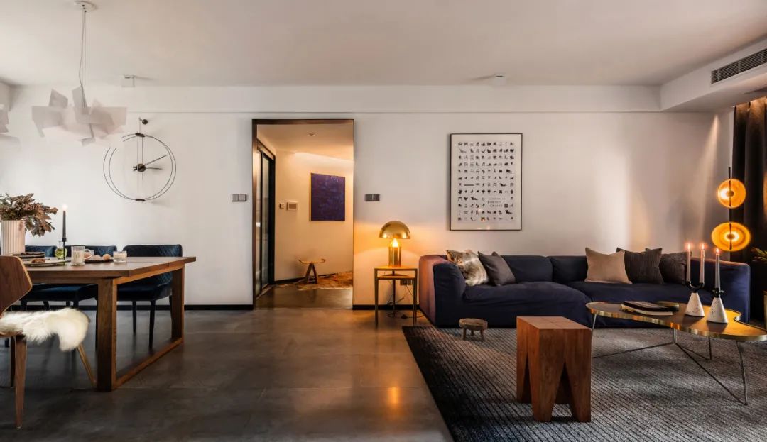 現(xiàn)代摩登風格室內(nèi)設計家裝案例-客餐廳