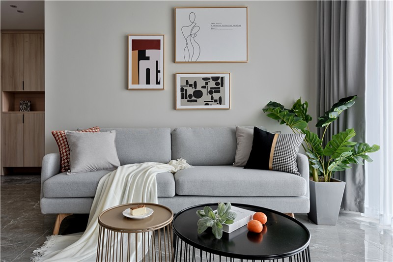 裝修案例北歐風格室內(nèi)裝修效果圖-客廳 裝修案例北歐風格室內(nèi)裝修效果圖-客廳
