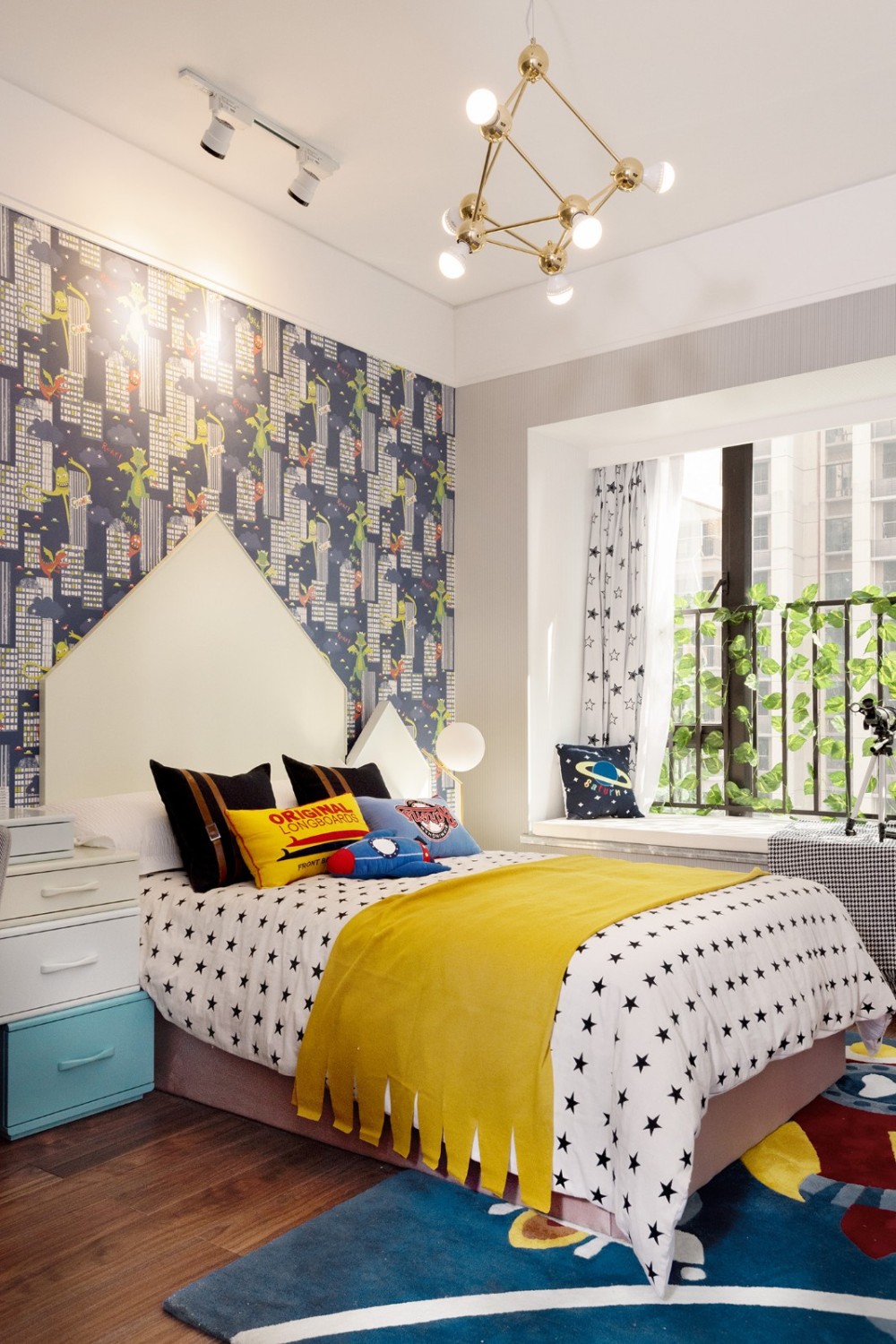 現(xiàn)代簡(jiǎn)約風(fēng)格室內(nèi)設(shè)計(jì)家裝案例-兒童房 現(xiàn)代簡(jiǎn)約風(fēng)格室內(nèi)設(shè)計(jì)家裝案例-兒童房