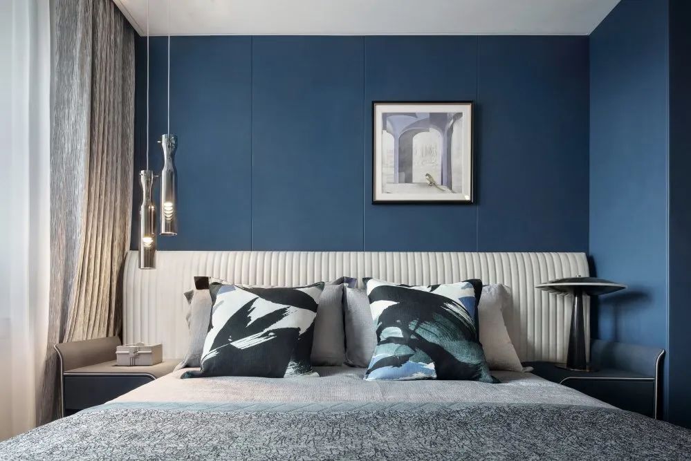 現(xiàn)代歐式風格室內設計家裝案例-次臥 現(xiàn)代歐式風格室內設計家裝案例-次臥