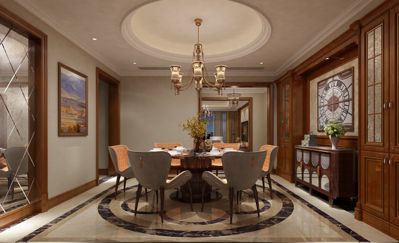 裝修案例歐式風(fēng)格室內(nèi)裝修效果圖-餐廳 裝修案例歐式風(fēng)格室內(nèi)裝修效果圖-餐廳