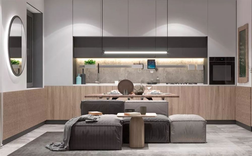 佛山市金地·招商臻玥府現(xiàn)代簡(jiǎn)約風(fēng)格公寓裝修案例