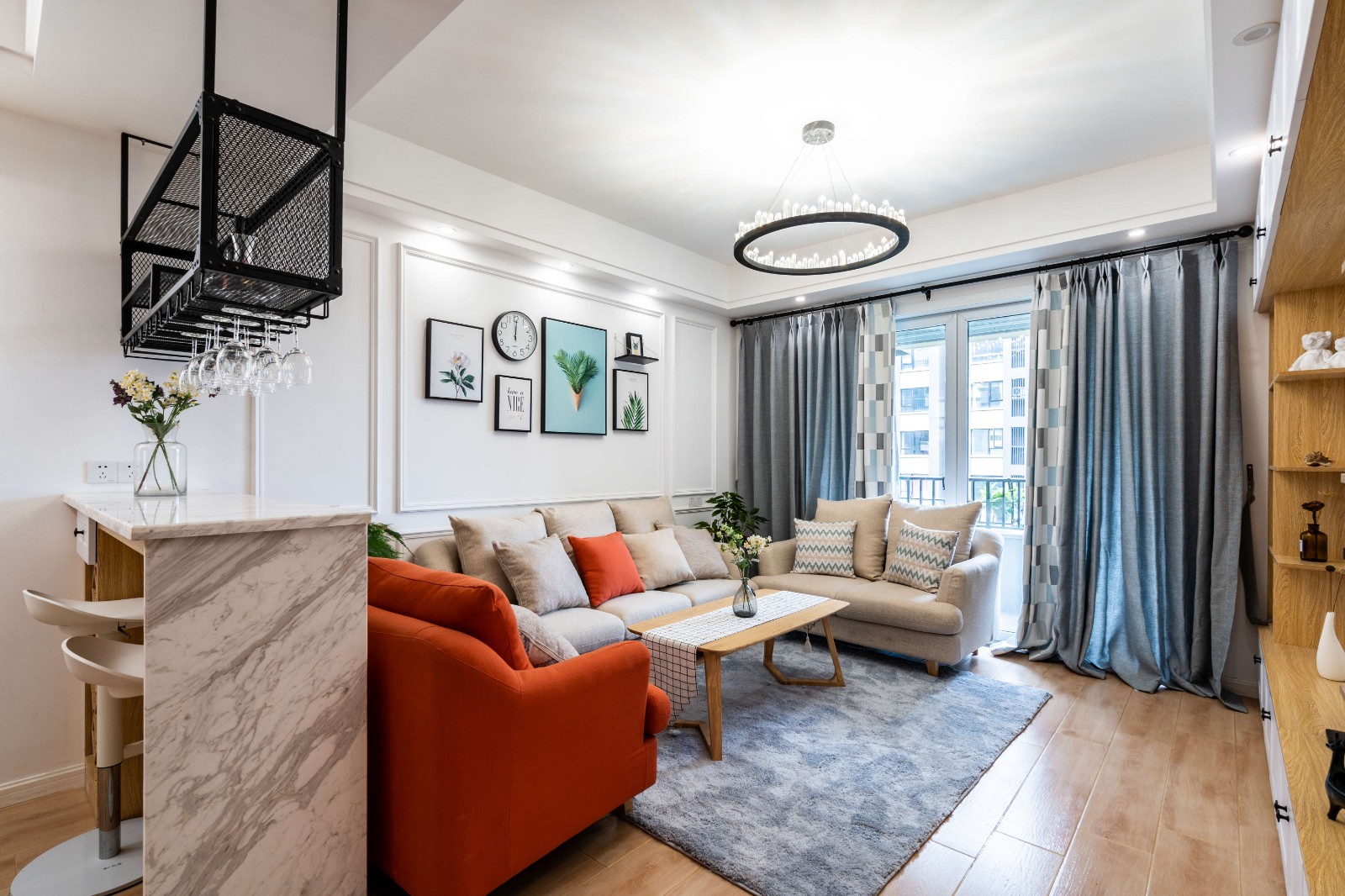 北歐風格家裝設計室內(nèi)裝修效果圖-客廳 北歐風格家裝設計室內(nèi)裝修效果圖-客廳