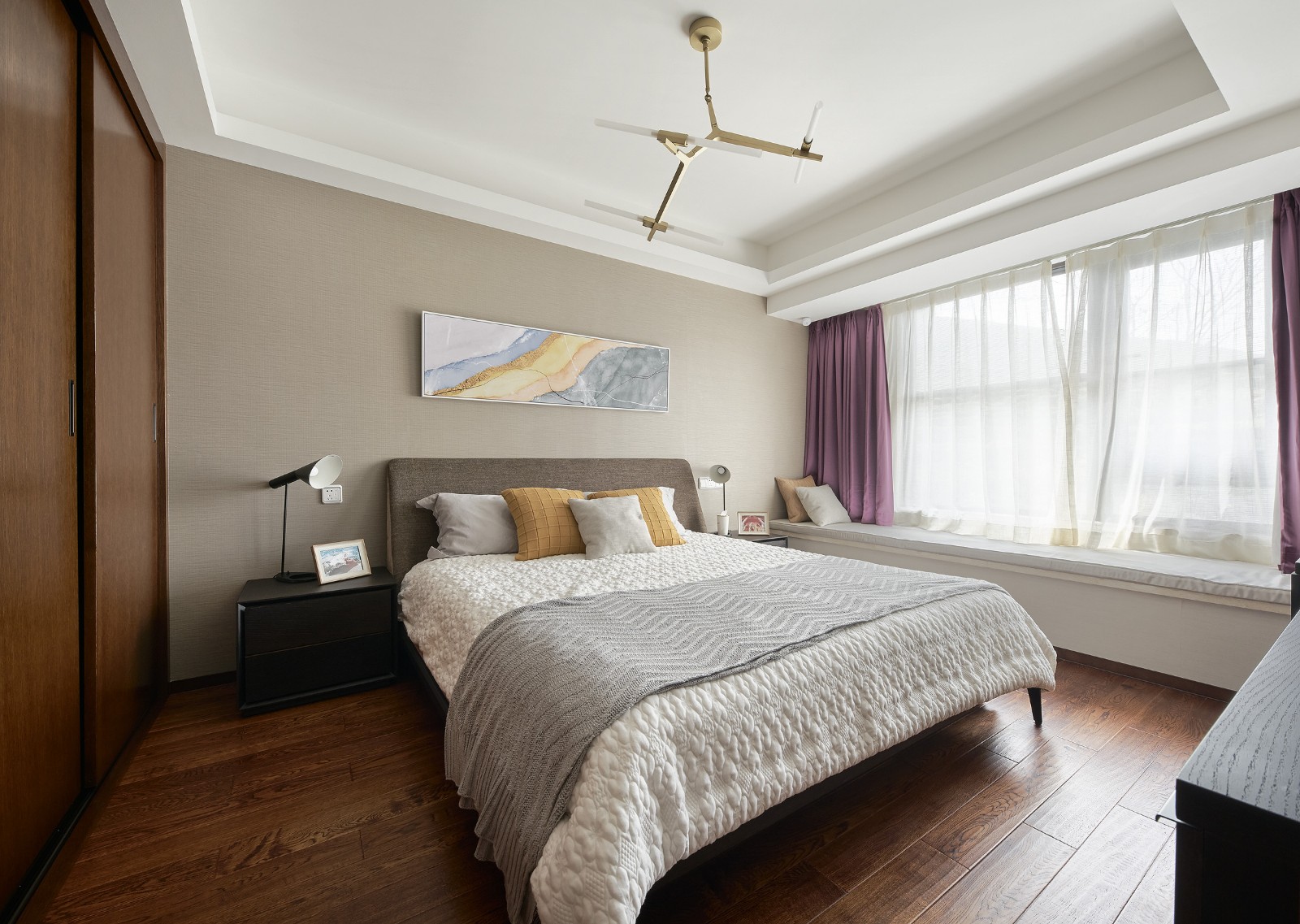 現(xiàn)代簡約風格室內(nèi)裝修-主臥 現(xiàn)代簡約風格室內(nèi)裝修-主臥