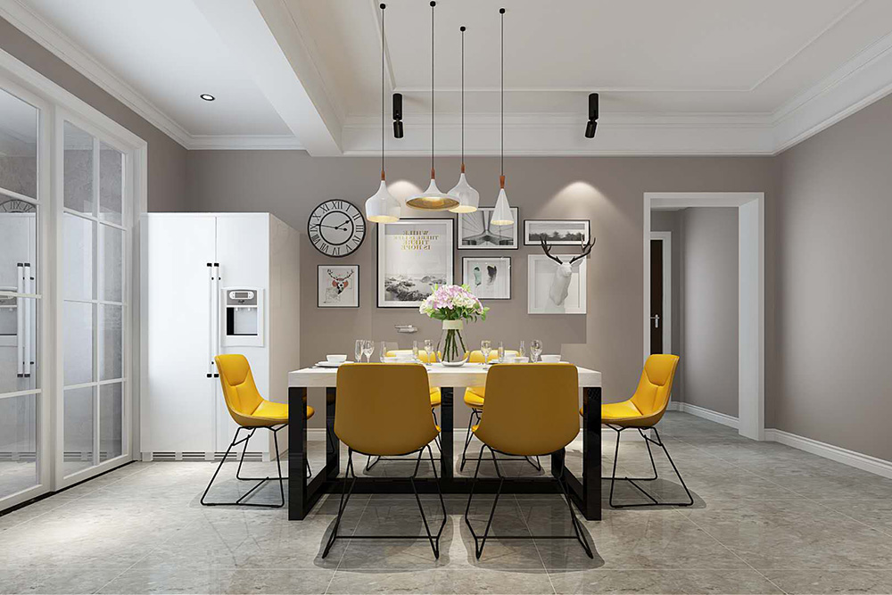 裝修公司北歐風格室內(nèi)裝修效果圖-餐廳 裝修公司北歐風格室內(nèi)裝修效果圖-餐廳
