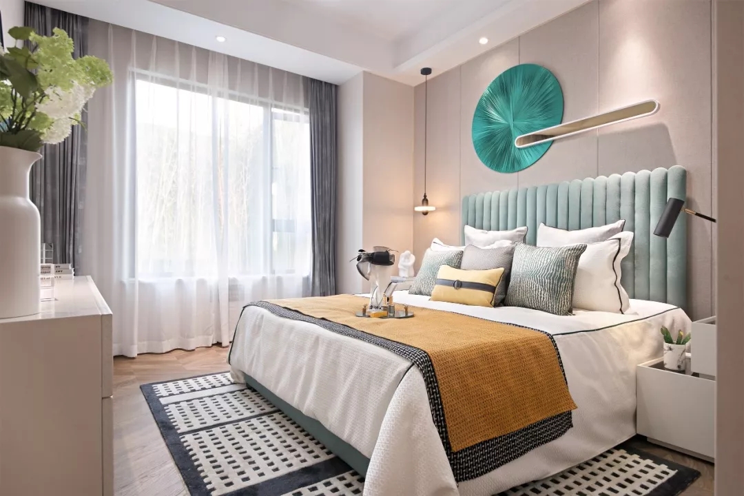 輕奢現(xiàn)代風(fēng)格室內(nèi)家裝案例效果圖-臥室 輕奢現(xiàn)代風(fēng)格室內(nèi)家裝案例效果圖-臥室