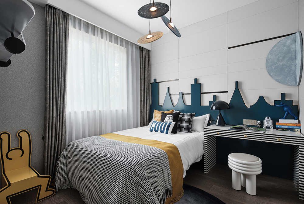 現(xiàn)代簡約風(fēng)格室內(nèi)設(shè)計(jì)家裝案例-兒童房 現(xiàn)代簡約風(fēng)格室內(nèi)設(shè)計(jì)家裝案例-兒童房