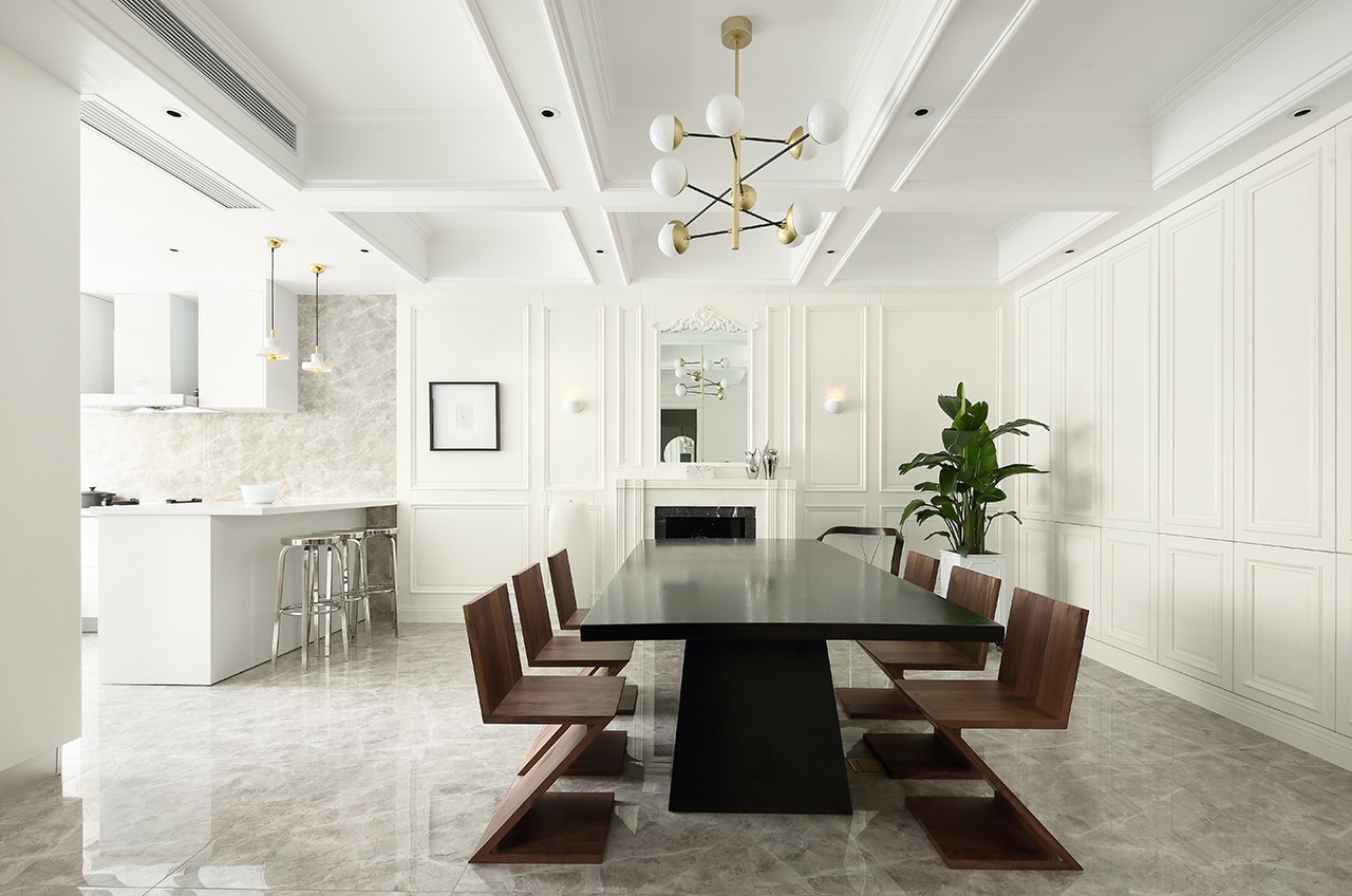 簡歐輕奢風(fēng)格家裝設(shè)計別墅裝修效果圖-會客廳 簡歐輕奢風(fēng)格家裝設(shè)計別墅裝修效果圖-會客廳