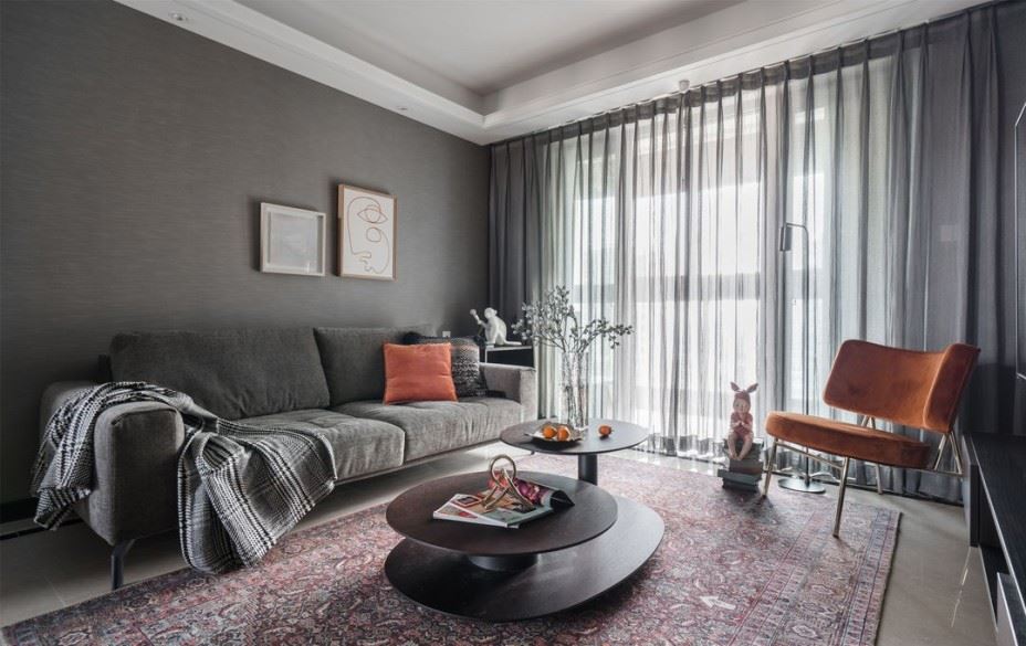 江門市柏麗灣現(xiàn)代簡約風(fēng)格三居室裝修案例