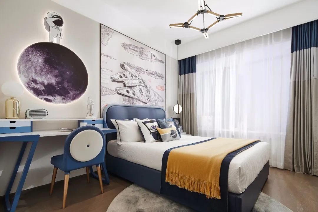 現(xiàn)代簡約風(fēng)格室內(nèi)設(shè)計家裝案例-兒童房 現(xiàn)代簡約風(fēng)格室內(nèi)設(shè)計家裝案例-兒童房