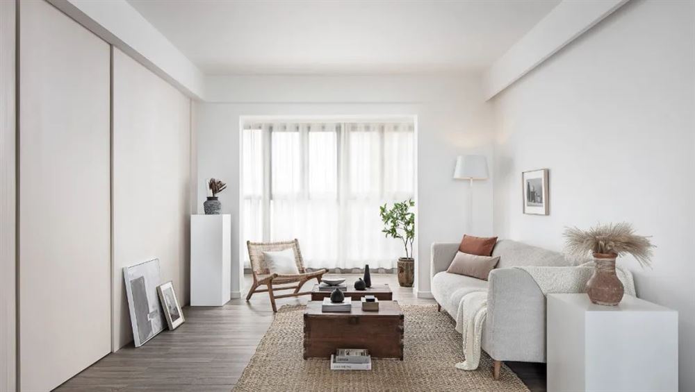 廣州市福今路小區(qū)現(xiàn)代簡約風(fēng)格三居室裝修案例