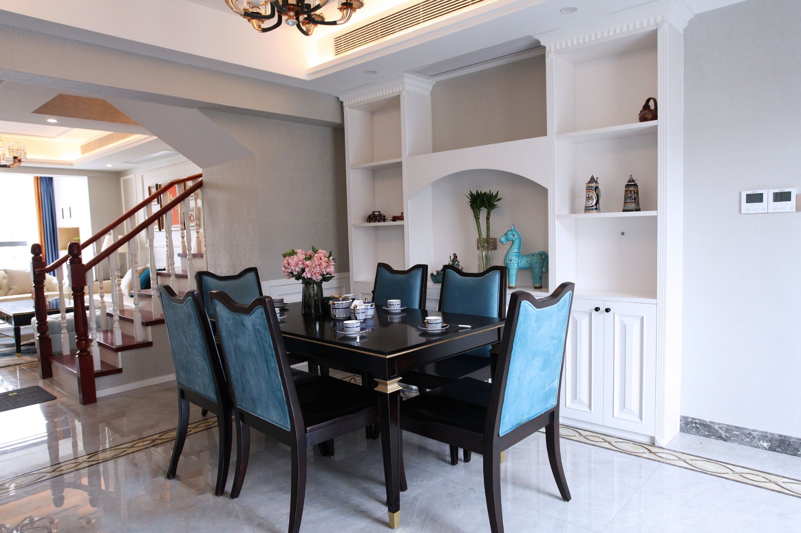 簡歐風格家裝設計室內(nèi)裝修效果圖-餐廳 簡歐風格家裝設計室內(nèi)裝修效果圖-餐廳