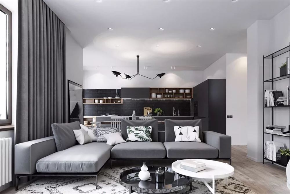 佛山市美的鷺湖森林度假區(qū)現(xiàn)代簡約風(fēng)格復(fù)式裝修案例