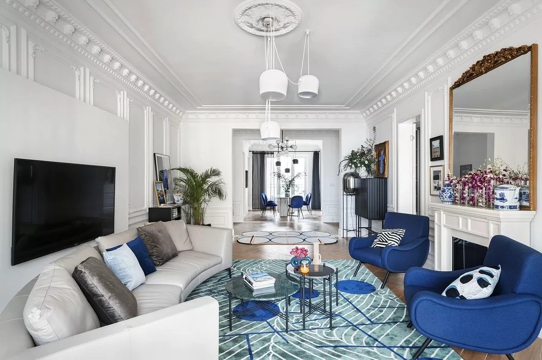 法式風(fēng)格家裝設(shè)計室內(nèi)裝修效果圖-客廳 法式風(fēng)格家裝設(shè)計室內(nèi)裝修效果圖-客廳