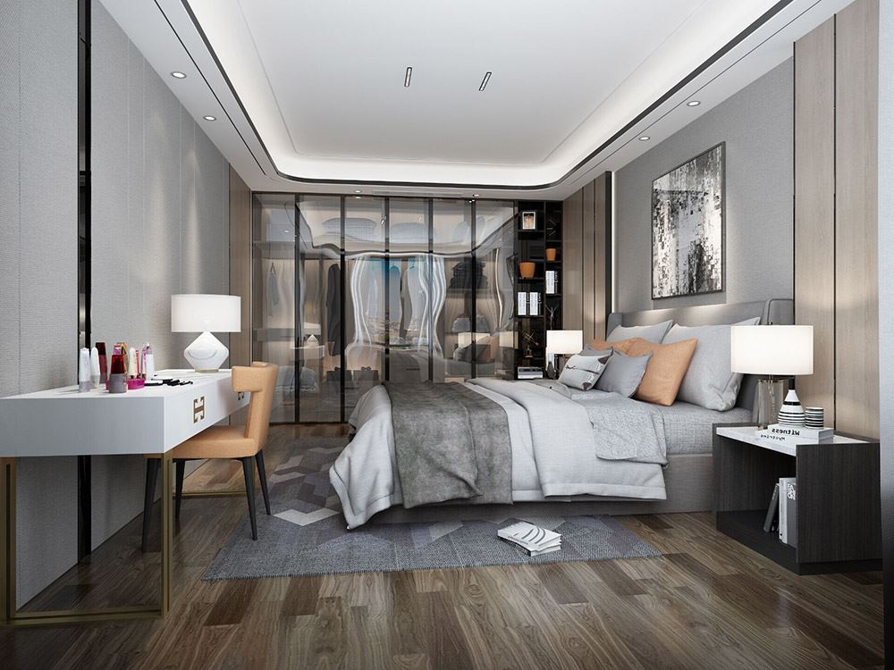 臺(tái)州市北山小區(qū)現(xiàn)代簡約風(fēng)格三居室裝修案例