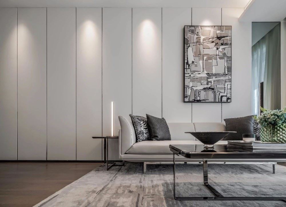 佛山市君御海城現(xiàn)代簡約風格三居室裝修案例