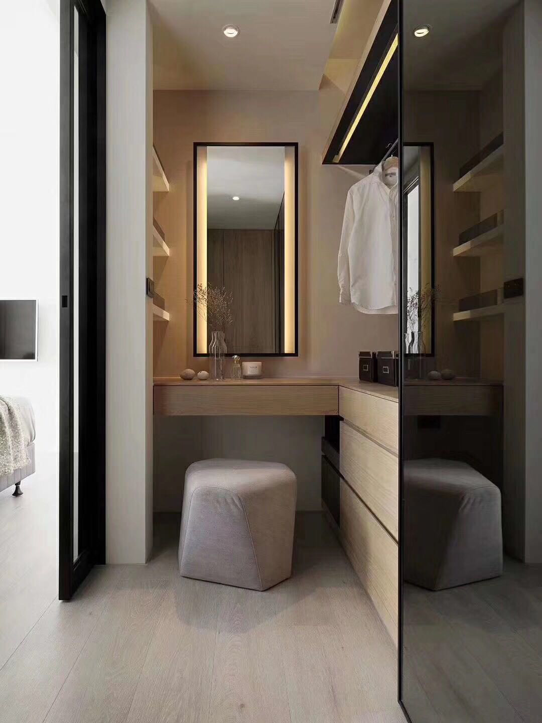 星星凱旋國際三居128平米簡約現(xiàn)代風(fēng)格裝修案例-衣帽間 星星凱旋國際三居128平米簡約現(xiàn)代風(fēng)格裝修案例-衣帽間