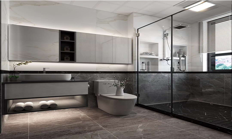 江山一品二居90平米簡約現(xiàn)代風(fēng)格裝修案例-衛(wèi)生間 江山一品二居90平米簡約現(xiàn)代風(fēng)格裝修案例-衛(wèi)生間