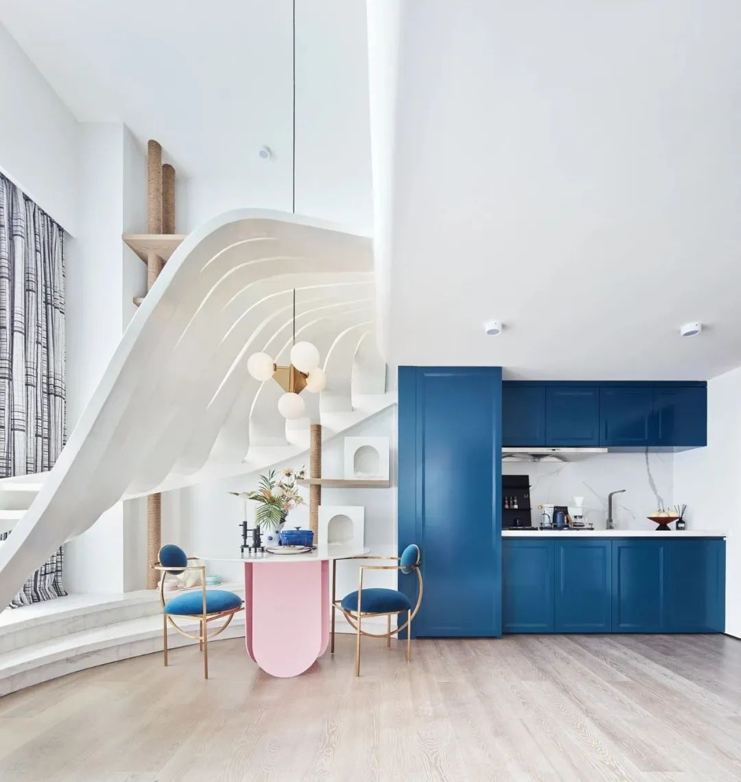 現(xiàn)代輕奢風格公寓室內裝修設計-廚餐廳 現(xiàn)代輕奢風格公寓室內裝修設計-廚餐廳