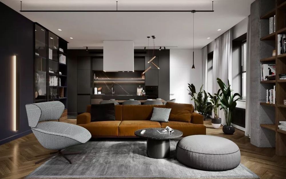 北歐工業(yè)風(fēng)格家裝設(shè)計室內(nèi)裝修效果圖-客廳 北歐工業(yè)風(fēng)格家裝設(shè)計室內(nèi)裝修效果圖-客廳