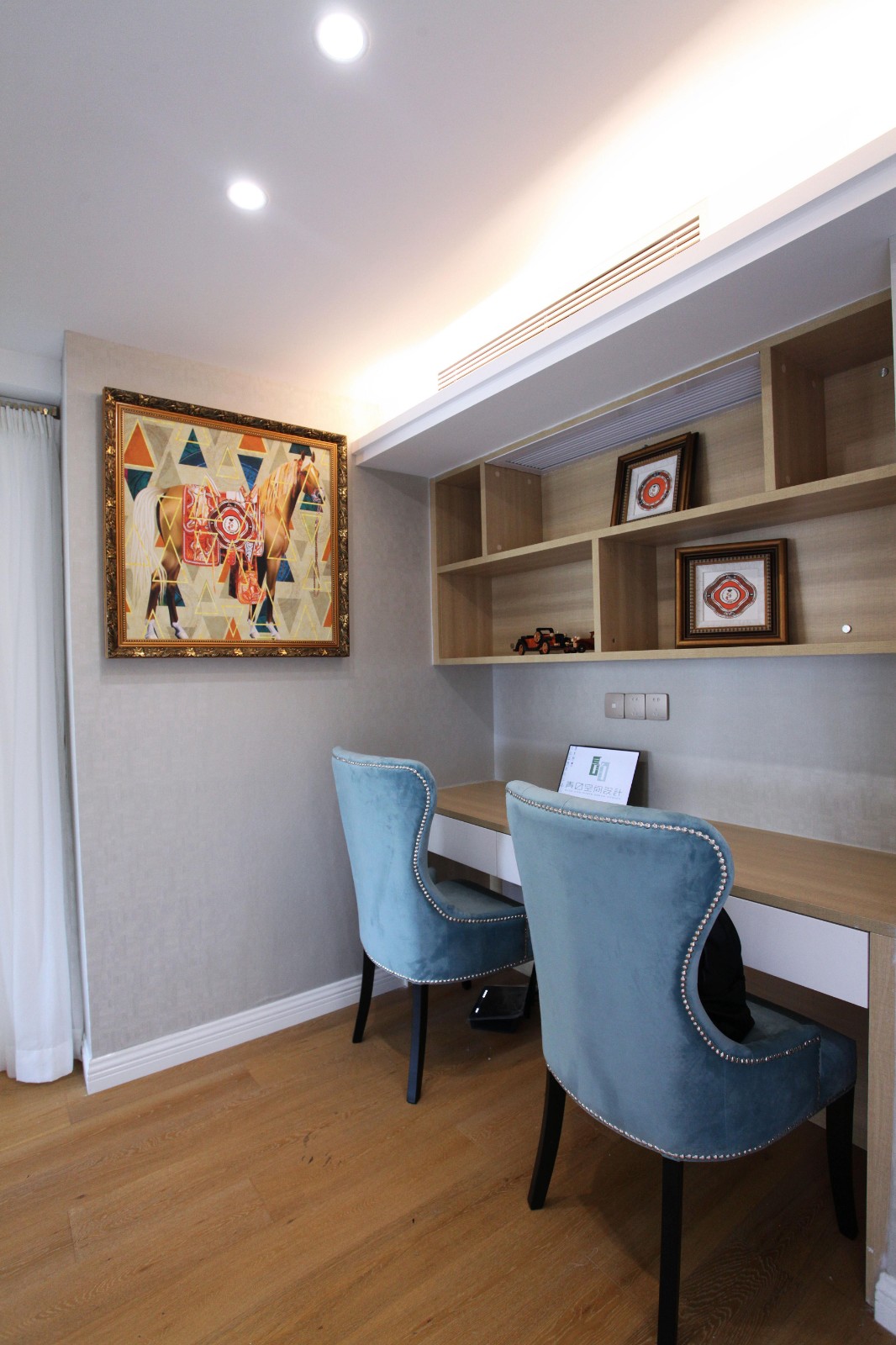 簡歐風格家裝設計室內(nèi)裝修效果圖-書房 簡歐風格家裝設計室內(nèi)裝修效果圖-書房