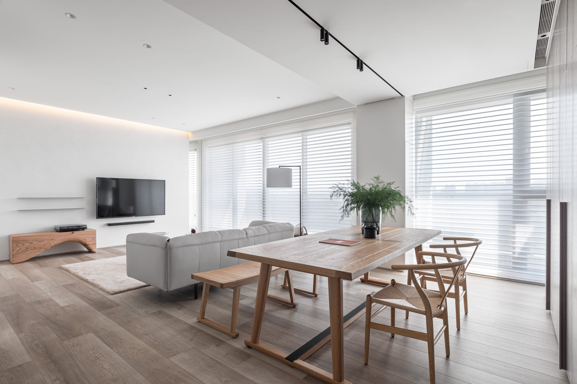 現(xiàn)代極簡風格室內設計家裝案例-客廳 現(xiàn)代極簡風格室內設計家裝案例-客廳