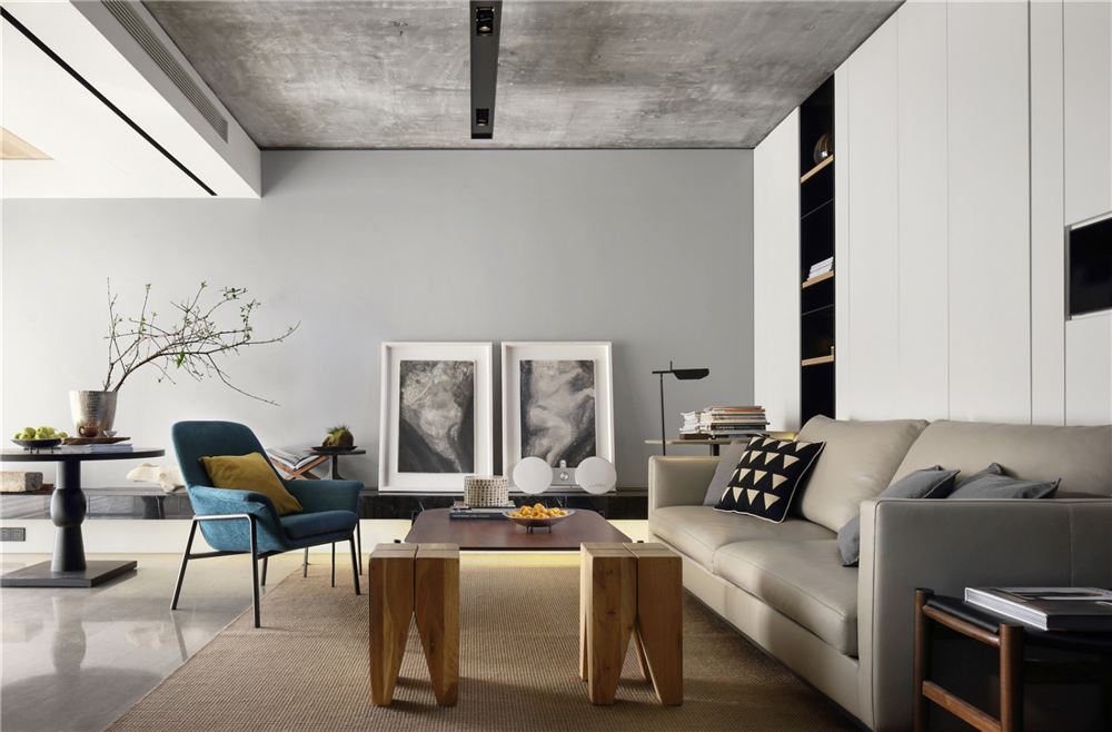 廣州市淘金家園現(xiàn)代簡約風(fēng)格三居室裝修案例