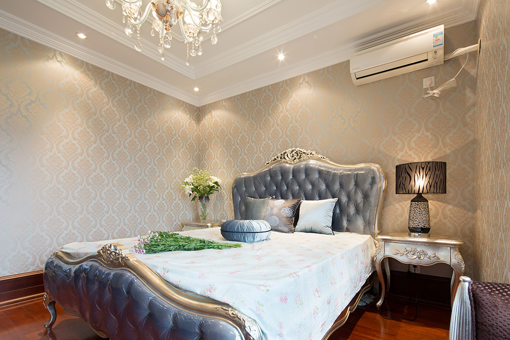 新中式風(fēng)格別墅裝修效果圖-新會(huì)玉圭園別墅350平米-臥室 新中式風(fēng)格別墅裝修效果圖-新會(huì)玉圭園別墅350平米-臥室