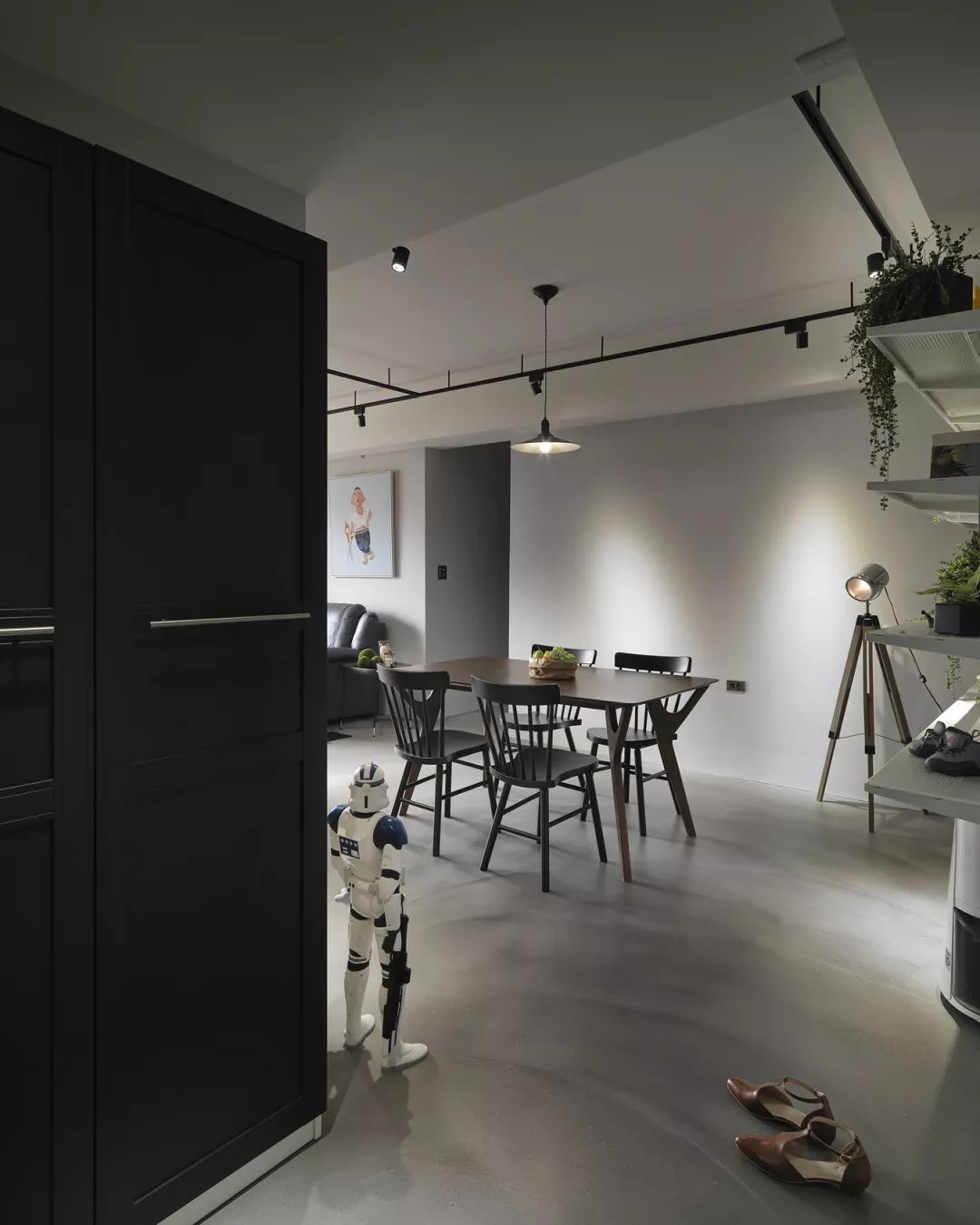 現(xiàn)代工業(yè)風(fēng)風(fēng)格家裝設(shè)計室內(nèi)裝修效果圖-餐廳 現(xiàn)代工業(yè)風(fēng)風(fēng)格家裝設(shè)計室內(nèi)裝修效果圖-餐廳