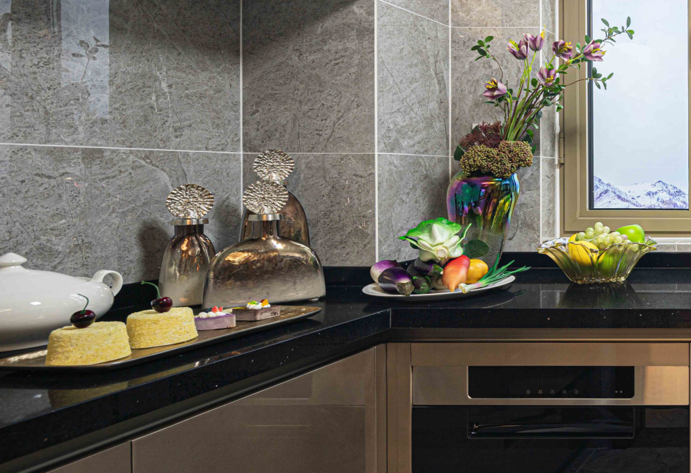 新中式風(fēng)格室內(nèi)設(shè)計(jì)家裝案例-廚房 新中式風(fēng)格室內(nèi)設(shè)計(jì)家裝案例-廚房