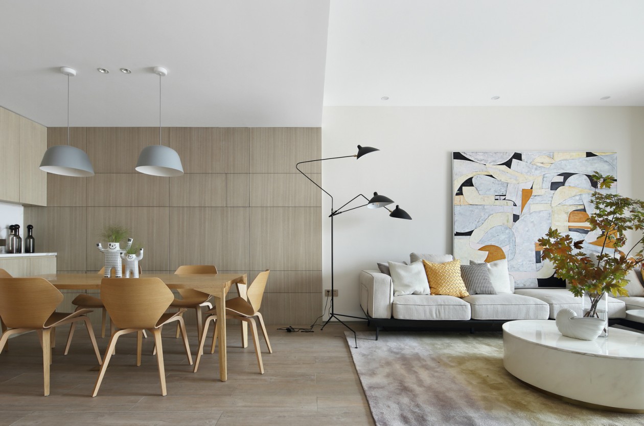 現(xiàn)代簡約風格室內(nèi)設計家裝案例-客餐廳 現(xiàn)代簡約風格室內(nèi)設計家裝案例-客餐廳