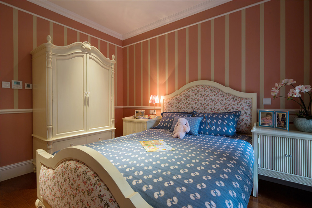 田園風(fēng)格室內(nèi)裝修效果圖-雅逸尚都三居130平米-兒童房 田園風(fēng)格室內(nèi)裝修效果圖-雅逸尚都三居130平米-兒童房