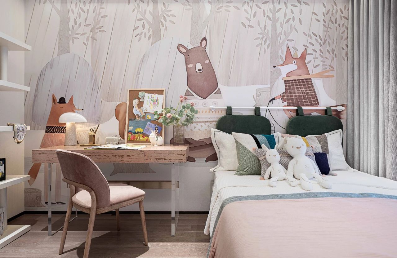 現(xiàn)代簡(jiǎn)約風(fēng)格室內(nèi)設(shè)計(jì)家裝案例-兒童房 現(xiàn)代簡(jiǎn)約風(fēng)格室內(nèi)設(shè)計(jì)家裝案例-兒童房