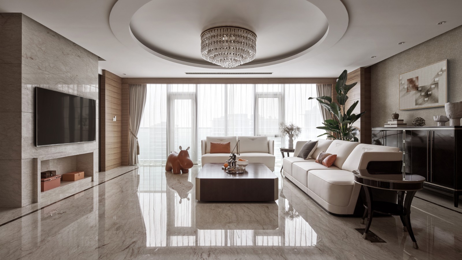 現(xiàn)代簡約風(fēng)格家裝設(shè)計室內(nèi)裝修效果圖-客廳 現(xiàn)代簡約風(fēng)格家裝設(shè)計室內(nèi)裝修效果圖-客廳