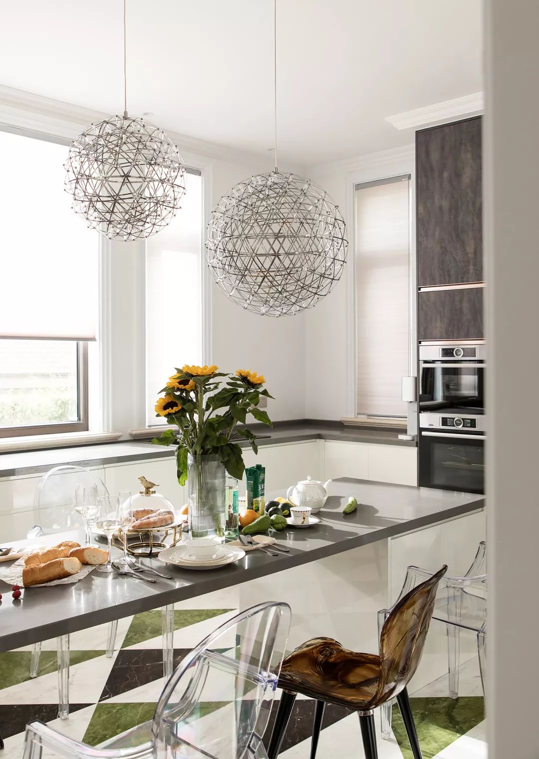 法式風格家裝設計室內裝修效果圖-餐廳 法式風格家裝設計室內裝修效果圖-餐廳