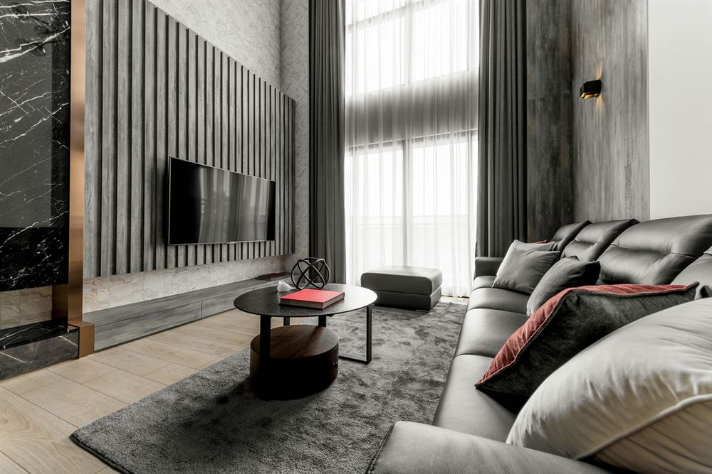 佛山市中建順控·云熙悅城輕奢風格復式裝修案例