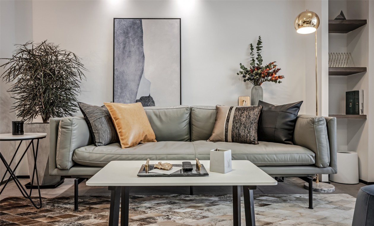 現代前衛(wèi)風格室內設計家裝案例-客廳沙發(fā)