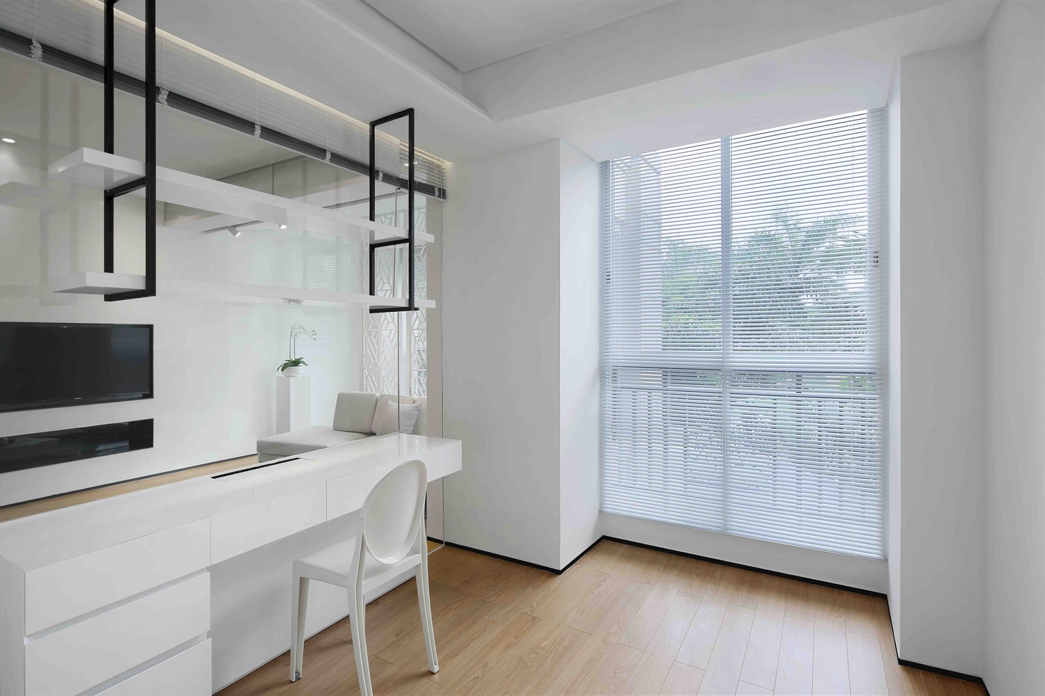 裝修公司現(xiàn)代簡約風(fēng)格室內(nèi)裝修效果圖-露臺(tái)