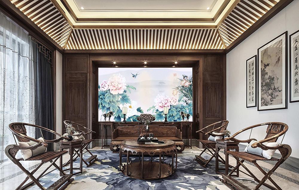 佛山市金地藝境天成新古典風(fēng)格別墅裝修案例