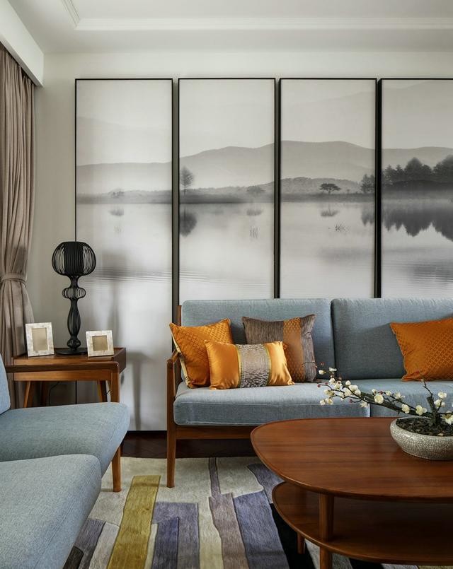 佛山裝修公司新古典風(fēng)格室內(nèi)裝修效果圖-客廳 佛山裝修公司新古典風(fēng)格室內(nèi)裝修效果圖-客廳