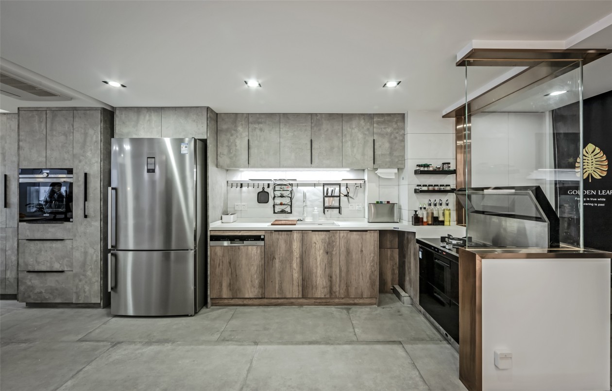 現代前衛(wèi)風格室內設計家裝案例-廚房