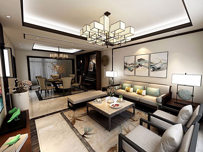 佛山市海倫堡&middot;美的&middot;玖悅府北歐風(fēng)格四居室裝修案例