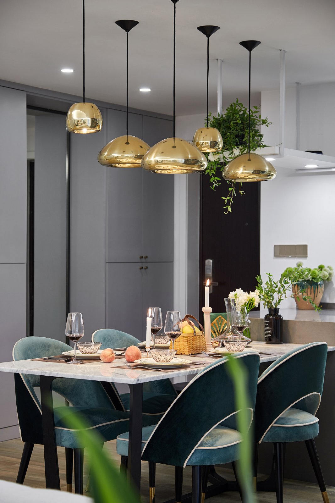 佛山裝修公司現(xiàn)代簡約風格室內裝修效果圖-餐廳 佛山裝修公司現(xiàn)代簡約風格室內裝修效果圖-餐廳