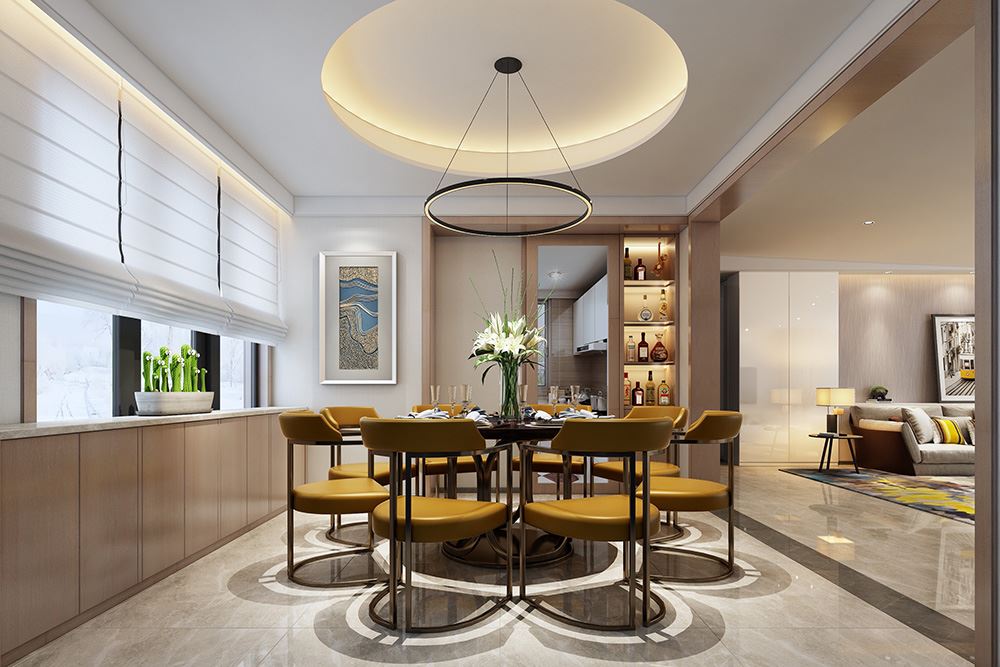 佛山市碧桂園·鳳凰灣輕奢風格別墅裝修案例